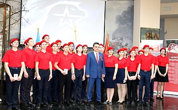 Ирек Ялалов поздравил учащихся уфимской школы № 114 с вступлением в «Юнармию»