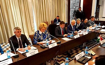 Десятое заседание Комиссии по сотрудничеству Маджлиси милли Маджлиси Оли Республики Таджикистан и Совета Федерации