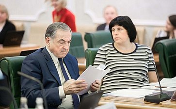 Ю. Бирюков Заседание Комитета Совета Федерации по конституционному законодательству и государственному строительству