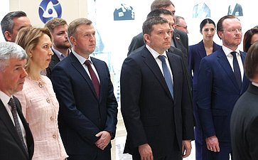 Открытие в Совете Федерации выставки «Гордость. Вдохновение. Мечта», посвященной 80-летию атомной промышленности