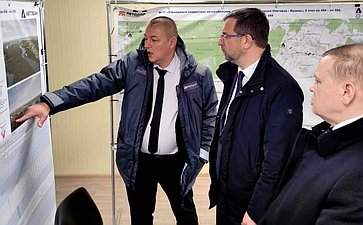 Николай Владимиров в ходе рабочей поездки осмотрел строительство участка федеральной трассы М-12 в Чувашии
