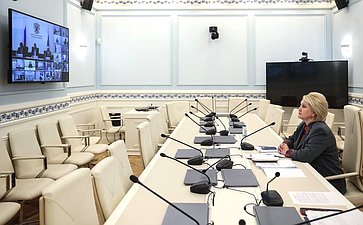 Лилия Гумерова в режиме видеоконференцсвязи приняла участие в заседании рабочей группы по подготовке заседания Государственного Совета РФ по вопросу «О подготовке кадров для экономики РФ»