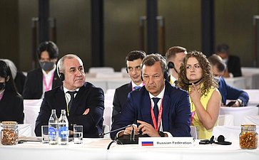 Первый заместитель Председателя Совета Федерации Андрей Яцкин выступил на пленарном заседании 30-й сессии АТПФ