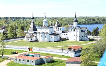 Первый заместитель Председателя СФ Андрей Турчак в Вологодской области посетил Богородица — Рождественский монастырь
