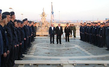 9 января 2023 года. Сенаторы РФ посетили российскую военную базу в Сирии