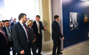 Открытие в Совете Федерации выставки Министерства энергетики РФ «Векторы развития энергетики — импульс для будущего России»