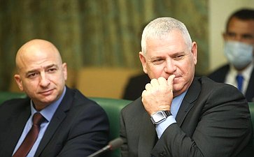 Встреча первого заместителя председателя Комитета СФ по международным делам Владимира Джабарова и членов Комитета СФ по обороне и безопасности с делегацией Колледжа национальной безопасности Армии обороны Государства Израиль