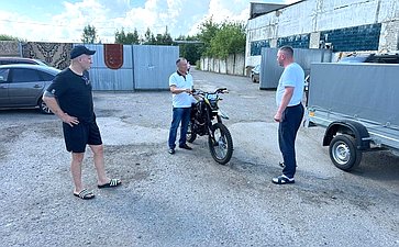 Игорь Мурог поддержал отправку груза бойцам СВО из Рязанской области