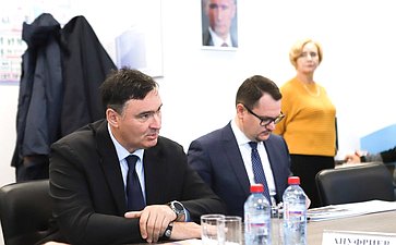 Сенаторы посетили канализационно – очистных сооружений (КОС) правого берега Ангары и приняли участие в совещании