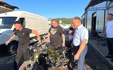 Игорь Мурог принял участие в отправке гуманитарной помощи военнослужащим из Рязанской области