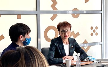 Татьяна Кусайко провела встречу с мурманскими предпринимателями