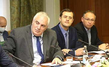 Встреча первого заместителя председателя Комитета СФ по международным делам Владимира Джабарова и членов Комитета СФ по обороне и безопасности с делегацией Колледжа национальной безопасности Армии обороны Государства Израиль