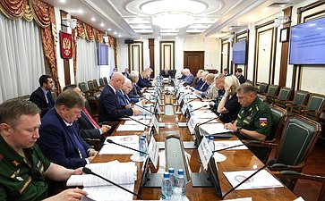 Совещание Комитета Совета Федерации по обороне и безопасности «Об участии Российской Федерации в деятельности по поддержанию или восстановлению международного мира и безопасности»