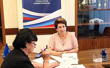 Екатерина Алтабаева провела личный приём граждан
