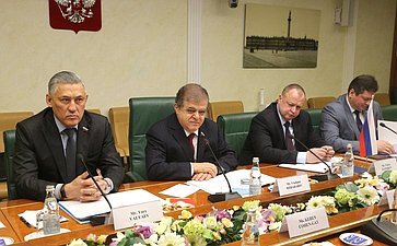 Встреча первого заместителя председателя Комитета СФ по международным делам Владимира Джабарова и членов Комитета СФ по обороне и безопасности с делегацией Колледжа национальной безопасности Армии обороны Государства Израиль