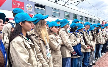 Юные пассажиры «Поезда Памяти» принимают участие в мероприятиях в Минске