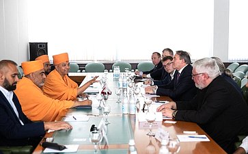 26 июля 2019 года. Встреча Игоря Морозова с делегацией Республики Индия
