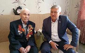 Сергей Михайлов поздравил ветеранов с Днем окончания Второй мировой войны