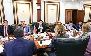 Встреча Инны Святенко с Министром дошкольного и школьного образования Республики Узбекистан Хилолой Умаровой