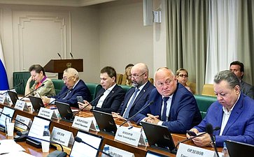 Заседание Комитета Совета Федерации по аграрно-продовольственной политике и природопользованию