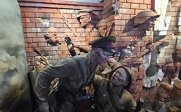 Ольга Бас приняла участие в торжественной встрече «Поезда Победы»