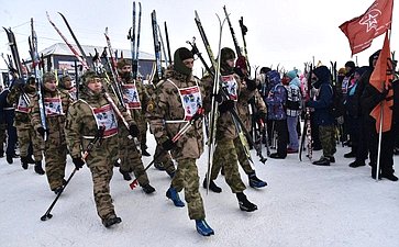 В Новосибирской области состоялся масштабный лыжный переход «От Героя к Героям» в честь подвигов участников СВО