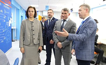 Николай Владимиров принял участие в открытии первого в Чувашии кадрового центра «Работа в России»