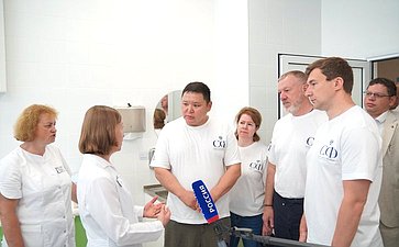 Сенаторы посетили Детский городской Консультативно-диагностический центр