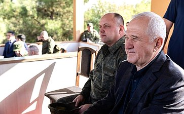 Владимир Булавин принял участие в качестве наблюдателей на совместных (специальных) учениях с Войсками (Коллективными силами) ОДКБ