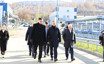 Сенаторы посетили канализационно – очистных сооружений (КОС) правого берега Ангары и приняли участие в совещании