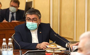 Встреча Валентины Матвиенко с Председателем Собрания Исламского Совета Исламской Республики Иран Мохаммадом Багером Галибафом