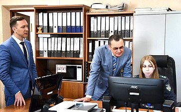 Николай Федоров посетил Управление Федеральной службы по ветеринарному и фитосанитарному надзору по Чувашской Республике и Ульяновской области