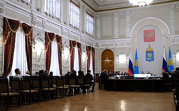 Геннадий Орденов представил отчет об итогах своей работы за 2023 год на заседании правительства Астраханской области