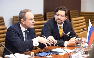 Встреча А. Башкина с ректором Туринского университета Д. Айани
