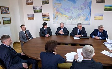 Встреча М. Щетинина с делегацией Кировской области