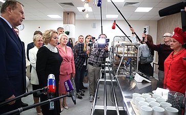 Валентина Матвиенко приняла участие в торжественном открытии Гатчинского центра образования «Высший пилотаж»