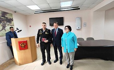 Людмила Талабаева и Александр Ролик изучили в регионе ситуацию с доступностью зданий военкоматов для бойцов, получивших ранения в зоне СВО