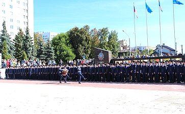 Сергей Рябухин принял участие в торжественных мероприятиях, посвященных Дню знаний и началу нового учебного года