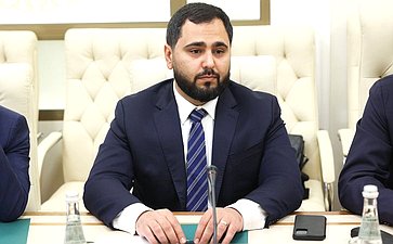 Встреча первого заместителя председателя Комитета СФ по социальной политике Александра Варфоломеева с депутатом Национального Собрания Республики Армения Алексеем Сандыковым