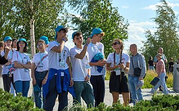 Участники «Поезда Памяти» прибыли в город-герой Москву (фото Фонд «Культурное пространство»)