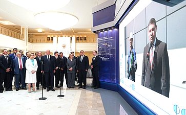 Председатель СФ Валентина Матвиенко и Министр энергетики РФ Сергей Цивилев приняли участие в торжественной церемонии подключения к природному газу социальных, спортивных и коммунально-бытовых объектов в четырёх субъектах Российской Федерации