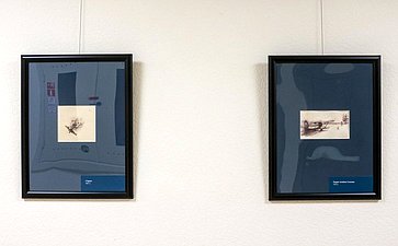 В Совете Федерации состоялось открытие выставки графических работ Яр-Кравченко «Лётчики — защитники в годы ВОВ»
