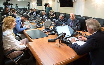 Встреча А.Пушкова с Ассоциацией иностранных корреспондентов