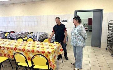 Игорь Мурог в ходе рабочей поездки в регион посетил детский оздоровительный лагерь «Радуга» в городе Спас-Клепики