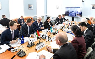 Участие сенаторов РФ в заседанииях постоянных комиссий ПА ОДКБ по политическим вопросам и международному сотрудничеству, по вопросам обороны и безопасности, по социально-экономическим и правовым вопросам