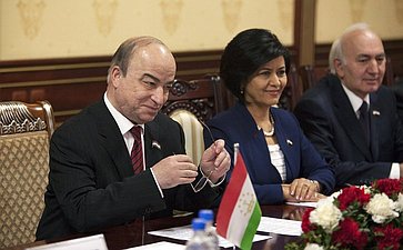Визит делегации Совета Федерации во главе с Председателем СФ в Таджикистан 28