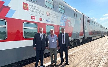 Встреча с участниками проекта «Поезд Памяти»