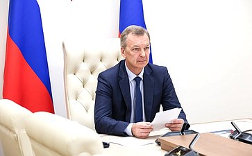 Первый заместитель Председателя Совета Федерации Андрей Яцкин