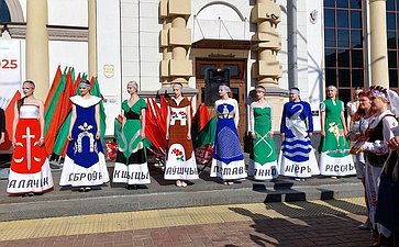 Участники проекта «Поезд Памяти» посетили Витебскую область