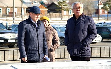 Баир Жамсуев посетил детский сад «Ульгэр»